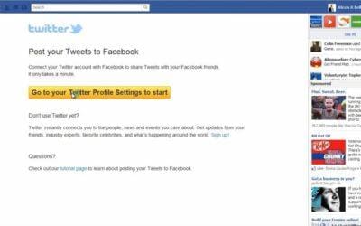 How to Link Facebook, Twitter & YouTube for Social Media Success