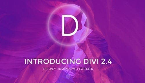 Introducing divi 2. 4 - infinite possibilities & revolutionary web design with the divi 2. 4 theme for wordpress Divi 2. 4 gives wordpress users more control over the look of their site than ever before.