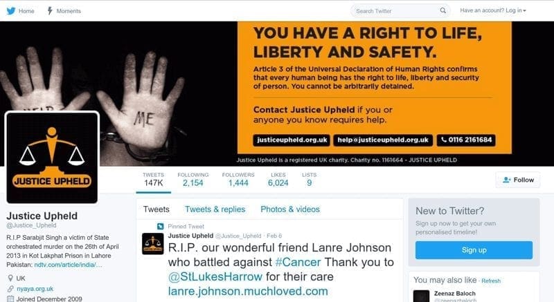 Justice upheld social - a run down of what we’ve been working on - busy is our middle name here at opace! Justice upheld social media branding from opace