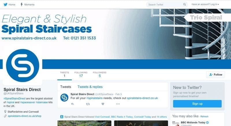 Ssd social media - a run down of what we’ve been working on - busy is our middle name here at opace! Social media branding and design for spiral stairs direct