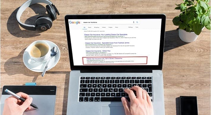 Classicline insurance seo