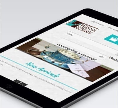 Walnut & weave tab design