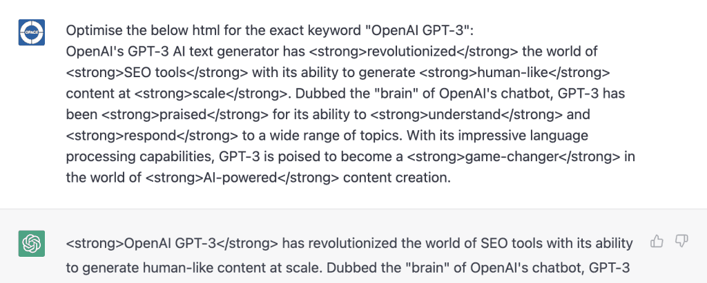 Revise the article for 'openai gpt-3