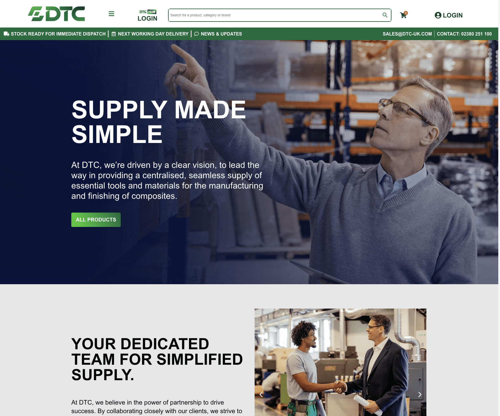 Dtc woocommerce design