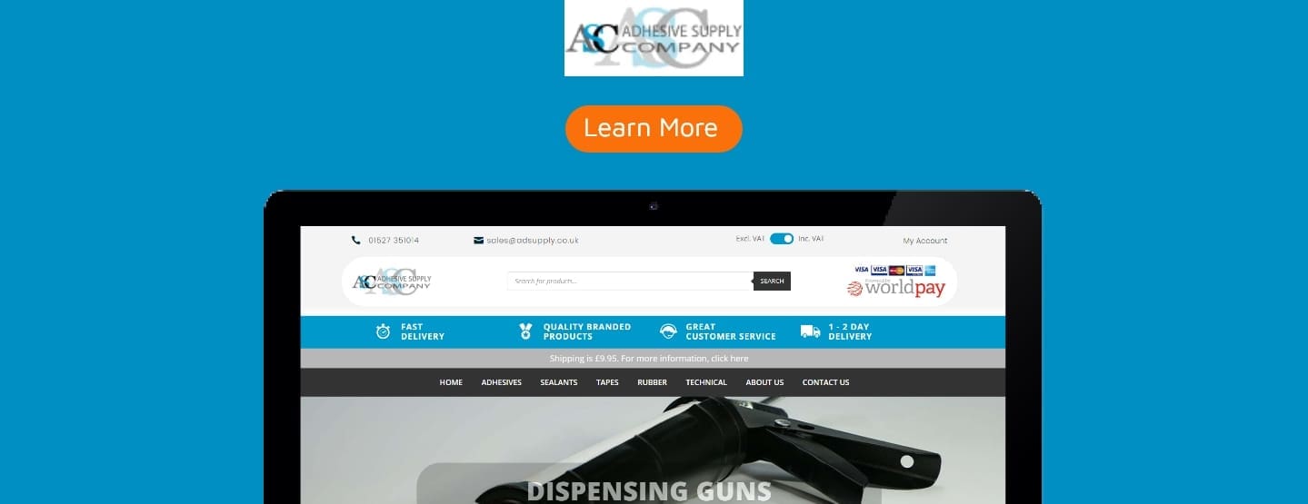 Adhesive supply company