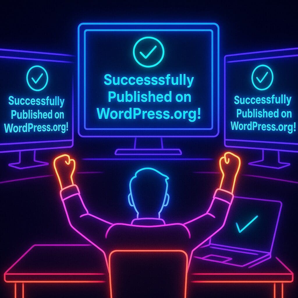 Publish plugin to wordpress successfully