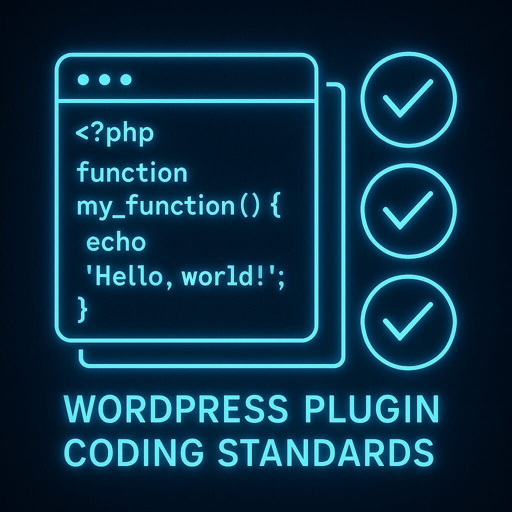 Wordpress plugin coding standards