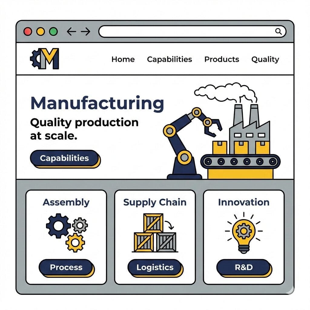 manufacturing website