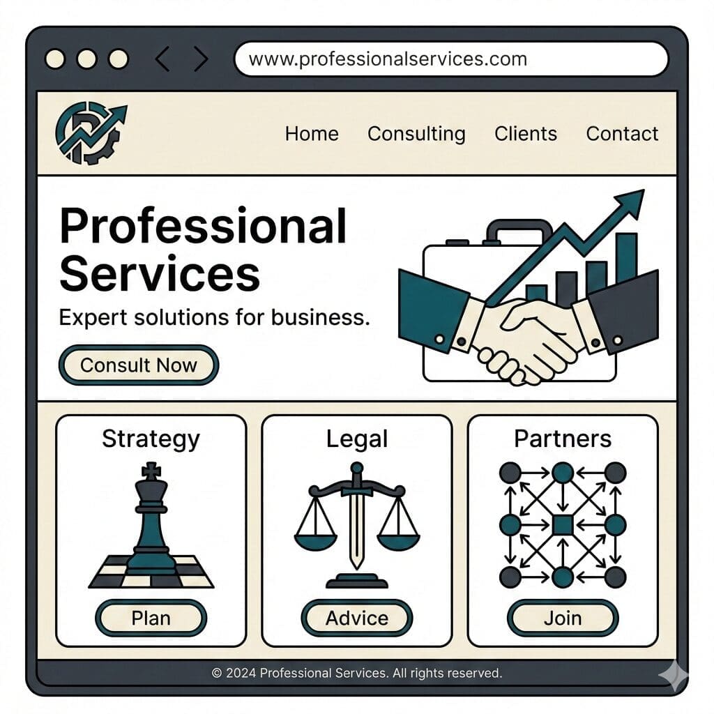 financial services website