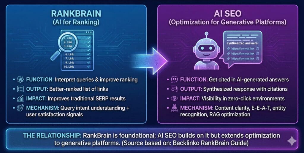 Ai search engine algorithms vs ai seo